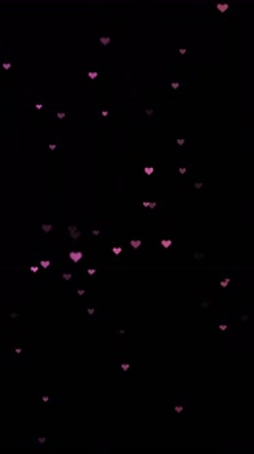 Fond de particules d'amour