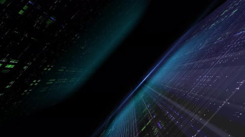 Matriz abstrata dinâmica Grid Motion 4K Loop