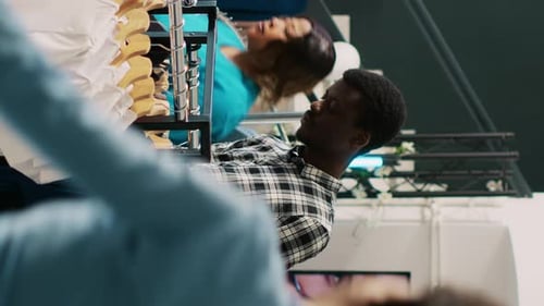 Shopper Checking Basic Shirt