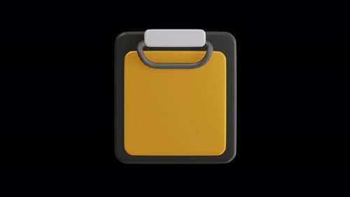 3D Animation of Loans Board Finding the Right Borrowing Option | Alpha Channel