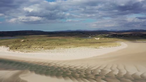 Sheskinmore Bay Between Ardara and Portnoo in Donegal Ireland