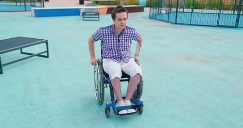 Disabled Person Playground