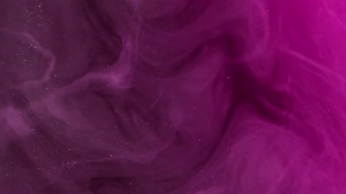 Abstract Flowing Purple and Pink Fluid Forms