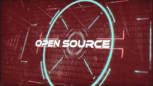 Des mots d'intelligence open source dans la techno science-fiction