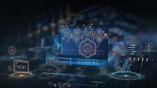 Animated Infographics About the Use of Artificial Intelligence in Science