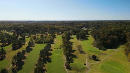 Swan Lake Golf Course Drone Flyover