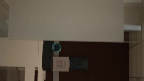 Vertical Video Empty Classy Modern Hotel Lobby