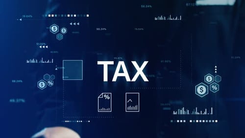 Tax Financial Icons 02144