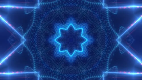 Fondo eléctrico de neón brillante