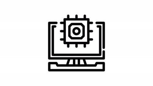 Animation Computer Master Icon