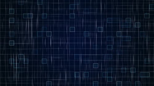 Digital Grid Science Technology Motion Graphic Background Big Data Transfer Storage Data Data Data Data Data