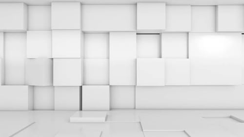 Cube Universe Abstrakter Hintergrund