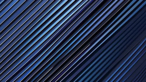 Diagonal lines of deep blue and navy hues create a dynamic, modern abstract background