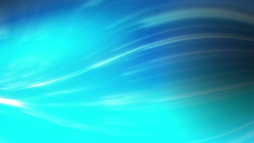 Fluid Blue Light Streaks Abstract Motion Background