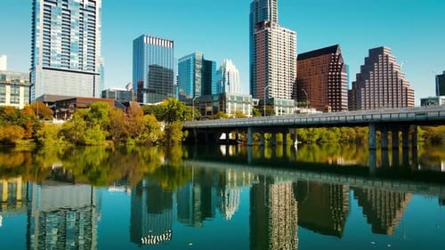 Breathtaking And Beautiful View Of Austin City, Texas