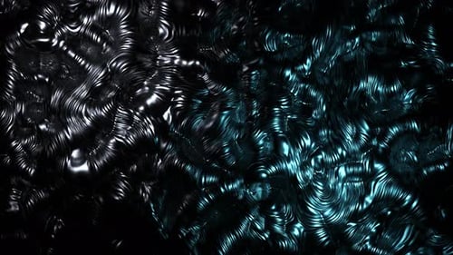 Schwarzer und blauer Hintergrund mit einigen Wirbeln. Schleifenanimation