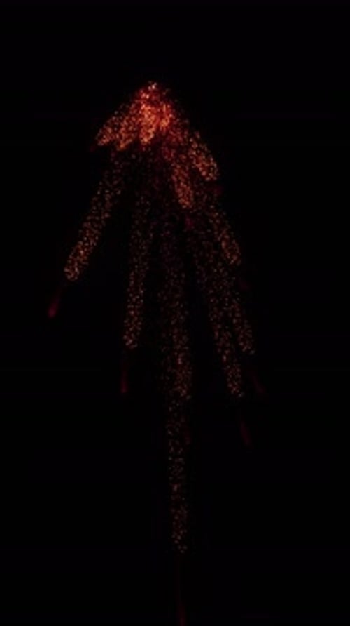 Red Particle Energy Burst Reveal