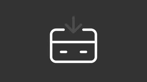 Animated Payment White Line Ui Icon