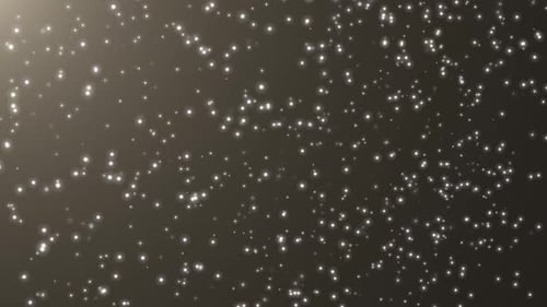 Particules brillantes avec spot