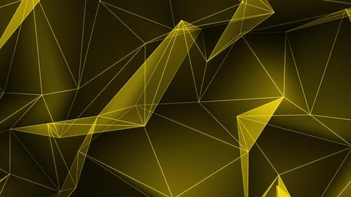 Abstract Geometric Plexus Network Technology Background Animation