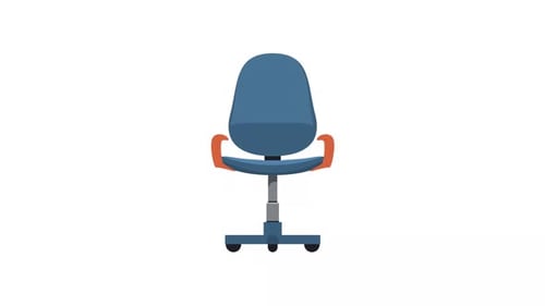 Office Chair Element Alpha Animation
