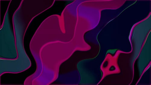 Colorful Abstract Fluid Wavy Dynamic Background