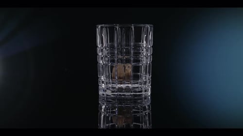 Slow Motion Drink on Ice
