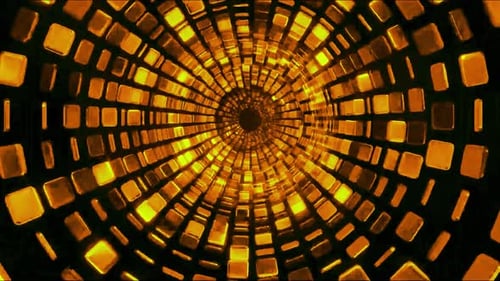 Galactic Neon Tunnel Background