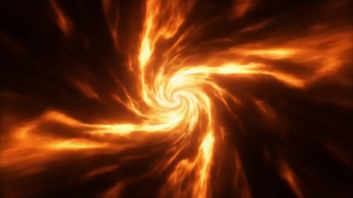 Abstrakter Feuerwirbelbewegungsgrafik-Hintergrund mit Wirbeln
