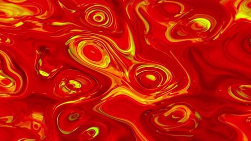 Abstract Liquid Swirls Loop Background Animation