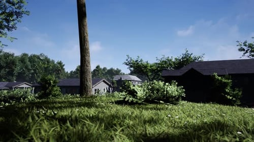 Garden At Modern City 2K