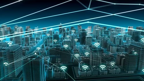 Futuristic Smart City Network with Global WiFi Connectivity