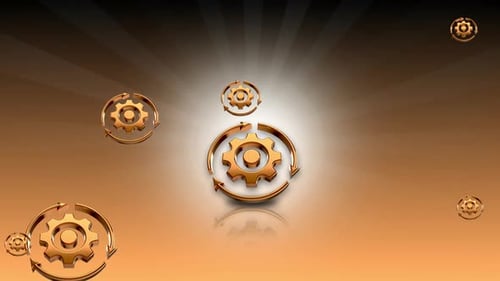 Implementation Icon Loop Background