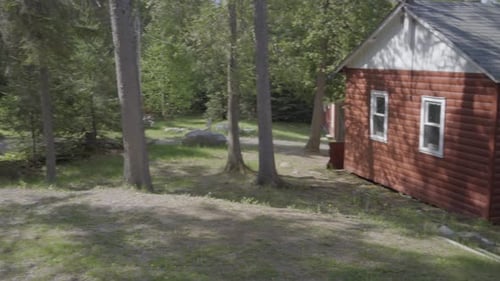 cottage in nothern ontario summer canada