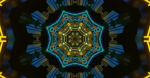 Des illusions éclatantes : un spectacle visuel hypnotique