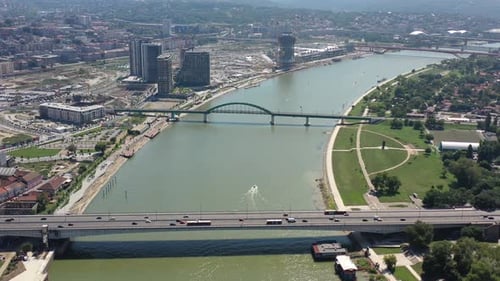 Cityscape of Belgrade