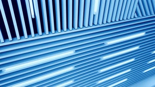 Futuristic Geometric Patterns with Smooth Camera Tracking