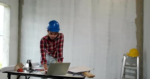 Group of young asian of building architect construction engineer have meeting