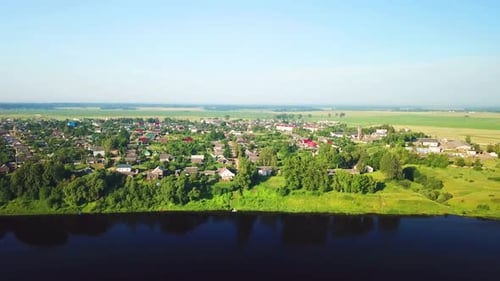The Western Dvina River And The Urban Village Of Beshenkovichi 05