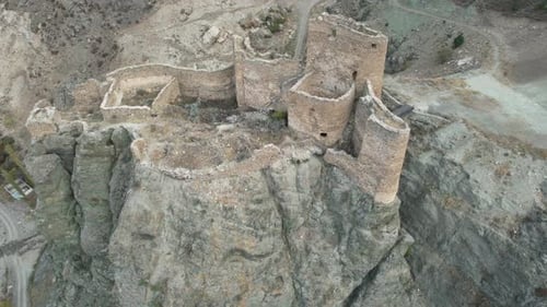Aerial Medieval Castle