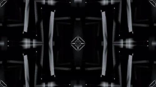 White Neon Screw Abstract Stripes Background Vj Loop In 4K