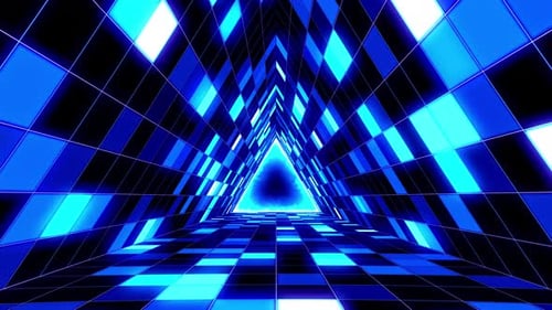 Dreieckiger virtueller Lichthintergrund