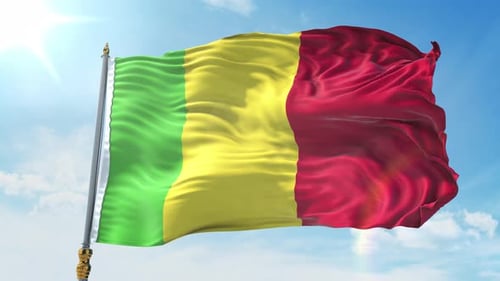 Mali Flag 4K