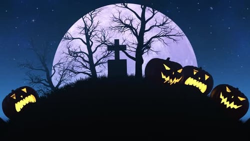 Bucle de animación de Halloween