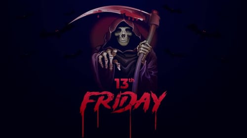 Grim Reaper Scythe 13th Friday Horror Title Animation