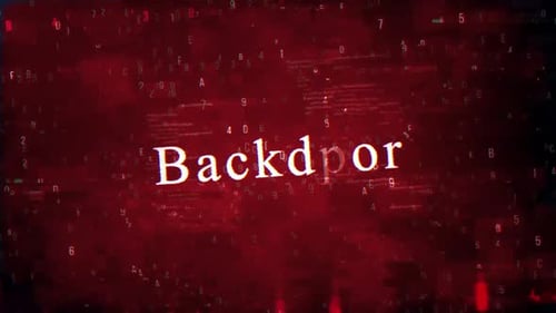 Backdoor Words In The Hacking And Cybersecurity