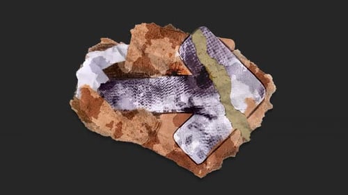 Grunge Paper Tear Reveal Transition