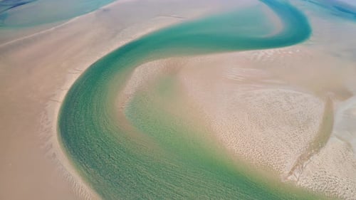 Revealing Shot Of The Beautiful Raudisandur Beach In West Iceland - tilt-up drone