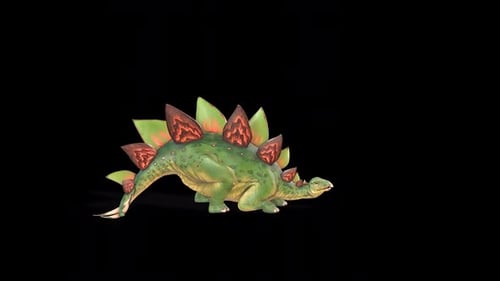Stegosaurus Dinosaur Idle 2