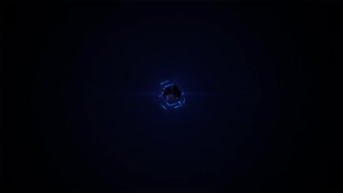 Cyber Cube Blue Version
